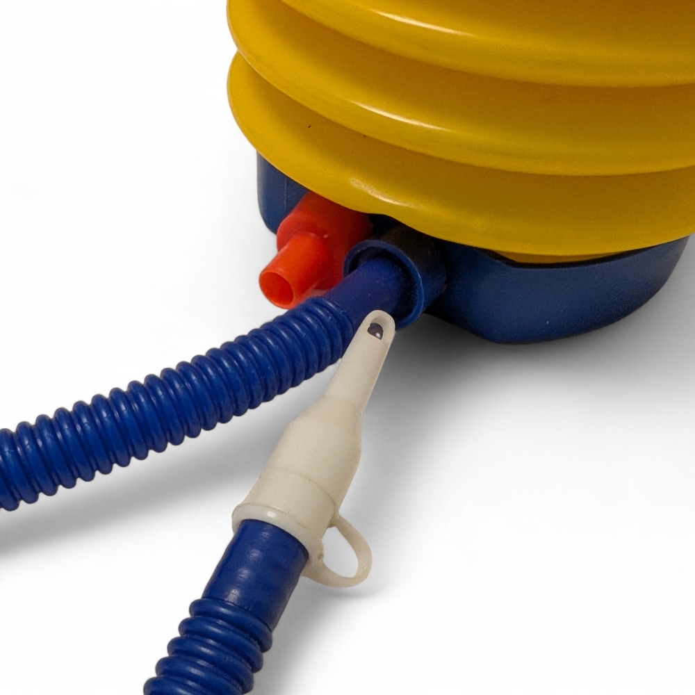 AIR PUMP Inflatable Foot Operated Colorful Lightweight Easy - Picture 2 of 9
